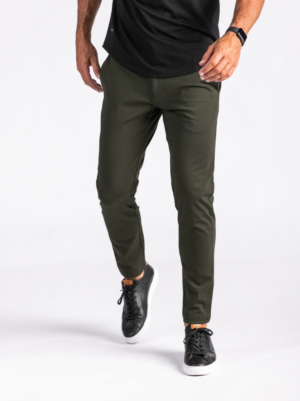 BYLT Basics Olive Slim Stretch Chinos